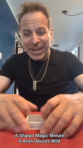 A Sharpo Magic Minute. 6 Aces Deuces Wild #sharpo #magic #cardtricks | Sharpo