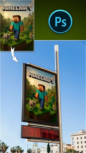 The_Edit_Art on Instagram: "Poster Mockup | photoshop Tips | Noob vs Pro Editor | Tutorial | Minecraft . #adobepremiere #premierpro #aftereffect #photoshopart #illustrators #artist #editors #illustratör #adobephotoshop #ᴘʜᴏᴛᴏsʜᴏᴘ #virlvideo #trand #minecraftbuild #posters #gamingposts"