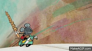 Croissant de Triomphe | A Mickey Mouse Cartoon | Disney Shows on Make a GIF