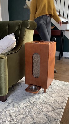 1.2K views · 18 reactions | Dog feeders Built in USA. Houndsy.com #midcenturymodern #interiordesigner #dogs #storage | Houndsy | Facebook