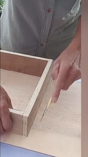 Tips for cutting plywood with a cutter #woodworkingtips