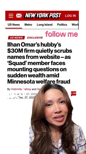 Rep. Ilhan Omar (D-MN) is once again under fire — this time because her husband Tim Mynett’s $25 million venture capital firm, Rose Lake Capital, reportedly purged key officer details amid growing questions about the couple’s wealth and Minnesota’s ongoing welfare fraud investigations. According to her latest financial disclosure in May, the couple’s net worth surged 3500% in just one year; their net worth is now anywhere from $6 million to $30 million. The venture capital firm alone, per the fi