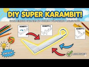 How to Fold a Paper Karambit Knife | Easy Origami Karambit Tutorial