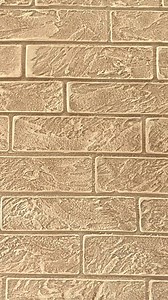 19K views · 68 reactions | Get  https://temu.to/k/u7xhv91fdod This video shows a textured paint roller being used to create a faux brick wall effect. The roller has a special design that mimics the look of bricks with rough textures, making it a popular tool for decorative wall painting. | Free Flow | Facebook