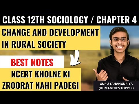 Change and Development In Rural Society | Class 12 Sociology | The Twin Bros
