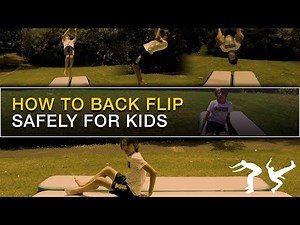 How To Back Flip Safely For Kids