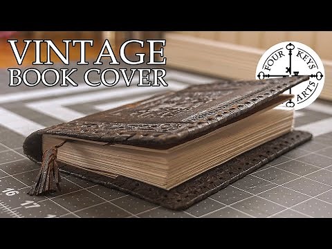 Vintage Journal Cover - Making a Quick and Easy Blank Book Block Insert