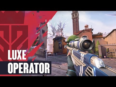 Luxe Operator Skin Showcase [4K] - Valorant Luxe Skins