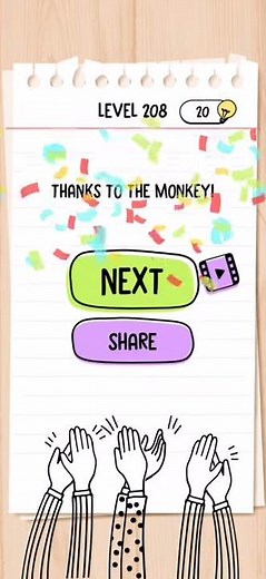 Brain Test Level 208