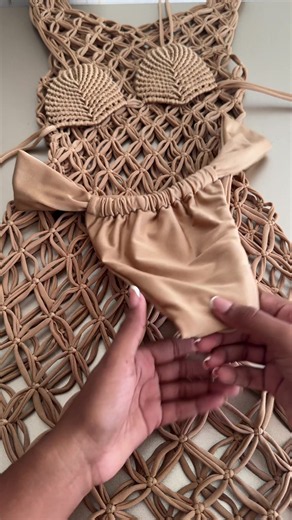 Nueva referencia macramé trajes de baño — catálogo 2026
