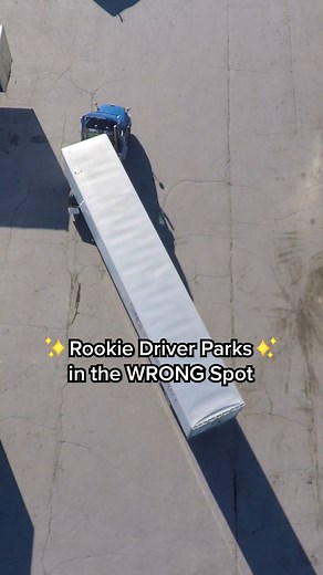 293K views · 2.1K reactions | Rookie Driver Parks in the WRONG Spot ❌ #trucking #trucker #truckdriver #driver #skit #skits #skittok #comedy #drivertrainer #truckers #truckersoftiktok #fyp #foryou #trend #trending #truckinglife #redflag #funny #rookie #truckersofinstagram #angry | ET Transport | Facebook