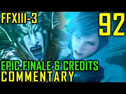 Lightning Returns: Final Fantasy XIII-3 Walkthrough Part 92 - A God's Death (Ending FMV & Review)
