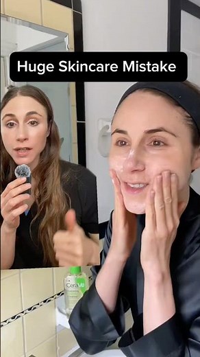 The Skincare Mistake 90% of People Make Daily #dermatologistadvice