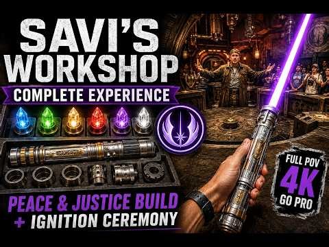 Savi’s Workshop COMPLETE Experience | Peace & Justice Build + Ignition Ceremony