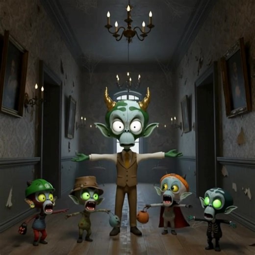 Happy Halloween 2025 | Modular Experiment Debut clip - Like & Follow for weekly micro‑animations! | Modular Experiment