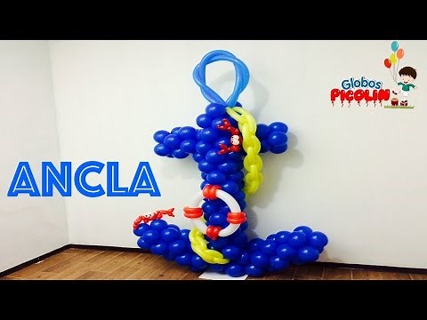 How to make an anchor with balloons #74