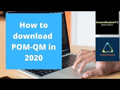 How to download POM-QM for Windows in 2020