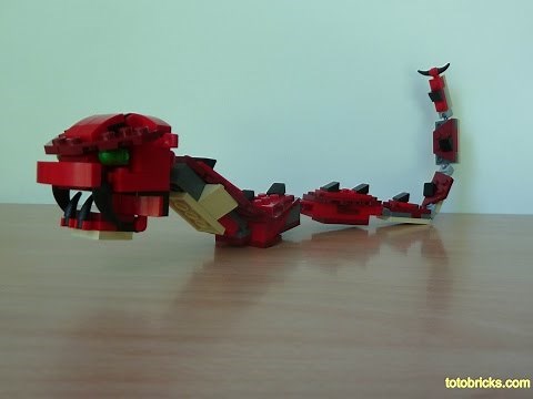 LEGO 31032 LEGO CREATOR 3 IN 1 2015 Red Creatures Snake (3/3)
