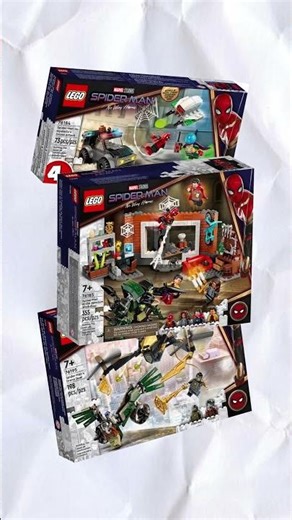 WE NEED MORE SPIDER-MAN BRAND NEW DAY LEGO SETS #lego #spiderman #marvel #brandnewday #mcu