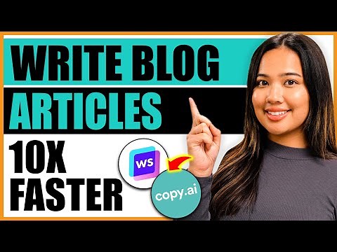 How to Write Blog Articles 10x Faster with AI Content Writers (Wordpress)