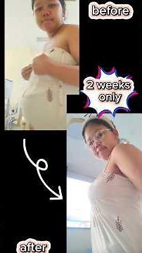 Before and After 2 Weeks Postpartum | My Tummy Shrunk Fast After Giving Birth!