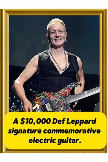 A $10,000 Def Leppard signature commemorative electric guitar.#pawnstars #collection #starwars #entertainment #defleppard