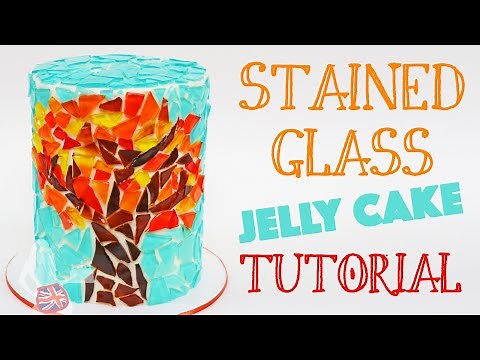 Stained Glass Jelly Cake Tutorial