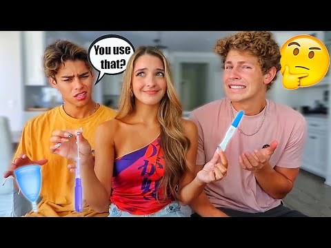 QUIZZING MY BOY FRIENDS ON GIRL PRODUCTS!!