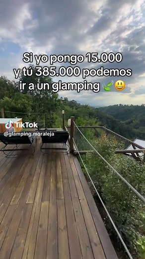 Es fácil rocky 😃🙏🏼 glamping tu y yo ✨ #Glamping #LujoEnLaNaturaleza #EscapadaPerfecta #AventuraConEstilo #paises #CapCut #EscapateDeLaRutina