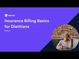 Insurance Billing Basics for Dietitians ft. Lemond Nutrition | Healthie