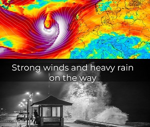 A stormy few days ahead with heavy rain, severe gales, large waves and a storm surge! | IW Met Service - The Isle of Wight Weather Service