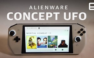 【Alienware】【ces】外星人掌上游戏机UFO 酷似任天堂switch