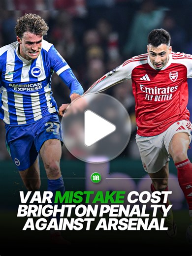 VAR Error Costs Brighton Penalty vs Arsenal