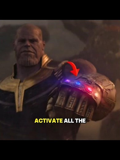 Thanos Used ALL Infinity Stones to Kill Iron Man #MarvelExplained