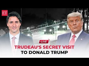 Justin Trudeau visits Donald Trump at Mar-a-Lago amid tariff tensions