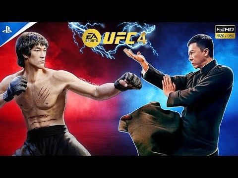 Bruce Lee vs Donnie Yen Epic KO Fight _ UFC 4