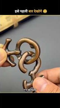 Love Lock Puzzle.❤️ Can You Solve It 🤯🤔~mini wood toy/wood working skills/hand craft idea #shorts
