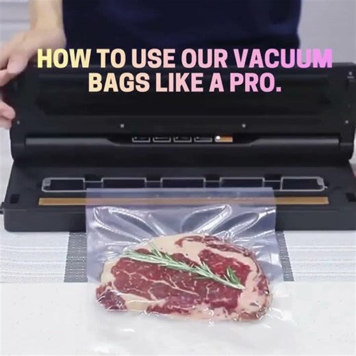 How to use our vacuum bags like a pro#vacuumbag #packagingsolutions #foodbag #flexiblepackaging