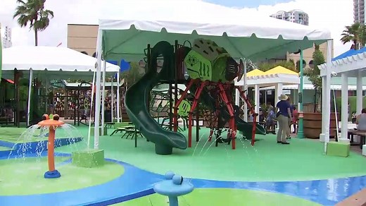 87K views · 1.5K reactions | The new splash pad is open at the The...