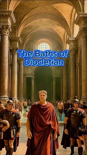 Inside the Baths of Diocletian | Rome’s Largest Bath Complex Recreated With AI 🏛️✨