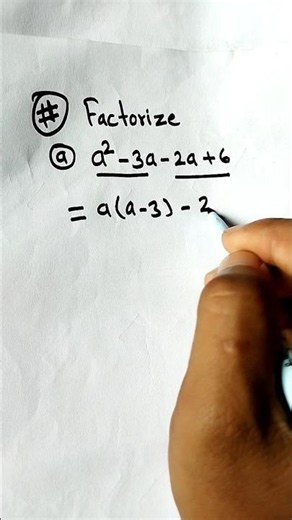 Factorization of polynomial #factorization #shorts