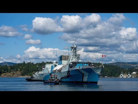 Seaspan Victoria Shipyards delivers HMCS Calgary back to Royal Canadian Navy