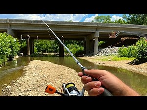 Creek Fishing in NASHVILLE for Smallmouth Bass