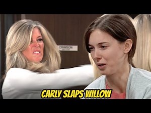 Carly slaps Willow after she learns the shocking truth ABC General Hospital Spoilers