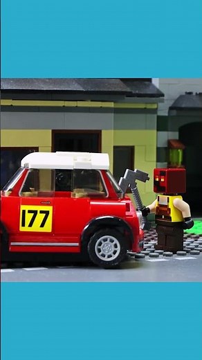 MINECRAFT X LEGO Crossover?? | Minecraft Build in LEGO // #shorts #lego #minecraft