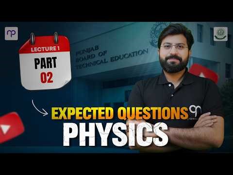 FSC/ICS FREE PHYSICS Expected Questions for 2026 | with Sir BASIT | PUNJAB FSC/ICS | Part 2