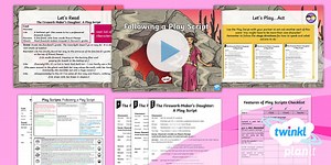 Explorers: The Firework-Maker’s Daughter: Play Scripts 1 Y3 Lesson Pack To Support Teaching on ‘The Firework-Maker’s Daughter’