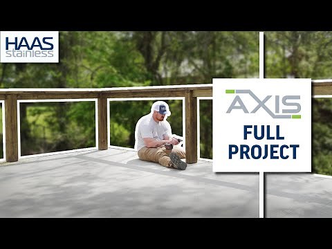 How to Install AXIS Cable Railing - Full DIY Project