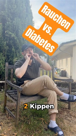 Warum ich mit Diabetes rauche? (Selbstversuch)🚬📈