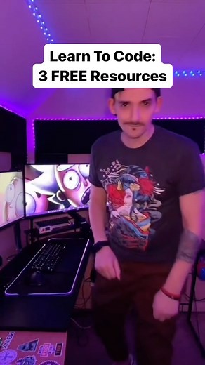 1.3K views · 142 reactions | Learn to code for FREE with these 3 resources. Comment “coder” for more free resources and to learn about an amazing online community where you can learn Coding, Development and Cybersecurity…for FREE | Jimi Flynn | Facebook